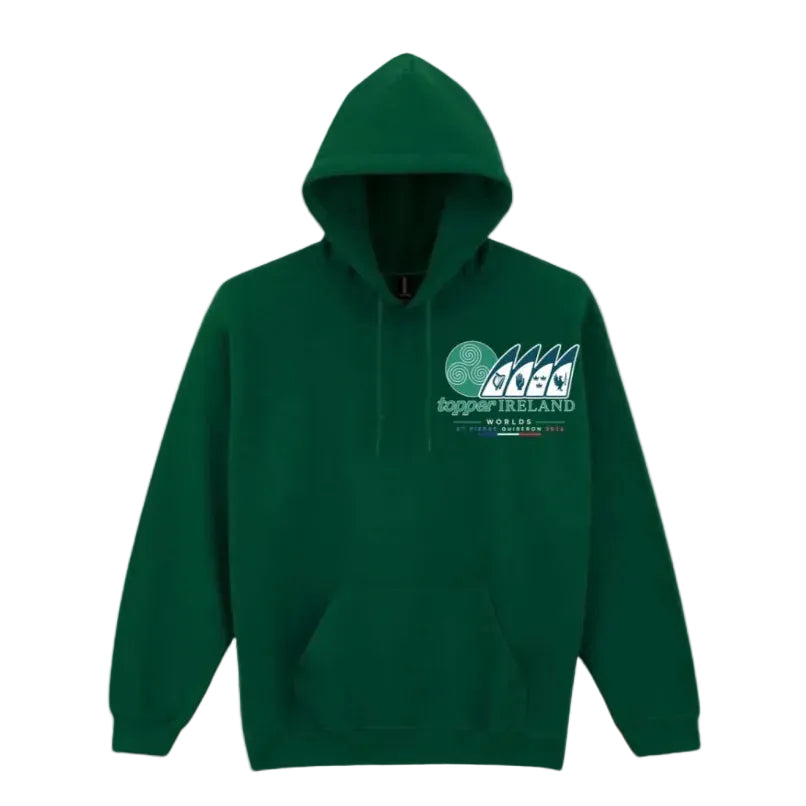 Topper Ireland Dark Green Hoodie Worlds 2026