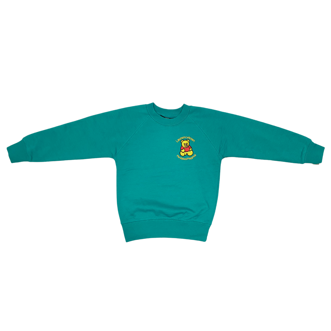 Laurencetown Pre-School/Playgroup Sweatshirt Jade Green