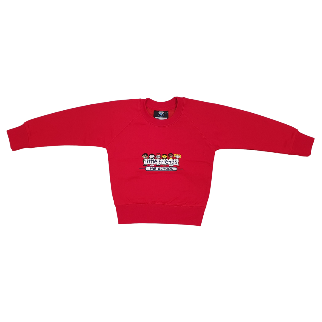 Little Friends Pre-School Sweatshirt Red
