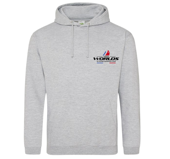 Topper Ireland Grey Hoodie (1 Logo)
