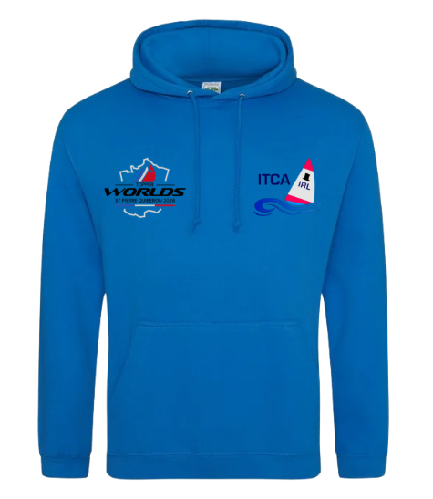 Topper Ireland Blue Hoodie (2 logos)