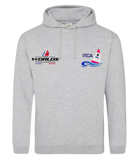 Topper Ireland Hoodie Grey (2 Logos)