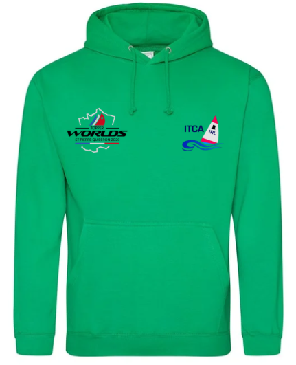 Topper Worlds Hoodie Green