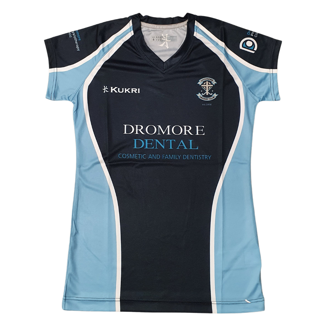 Dromore Hockey Club Senior Club Navy Shirt