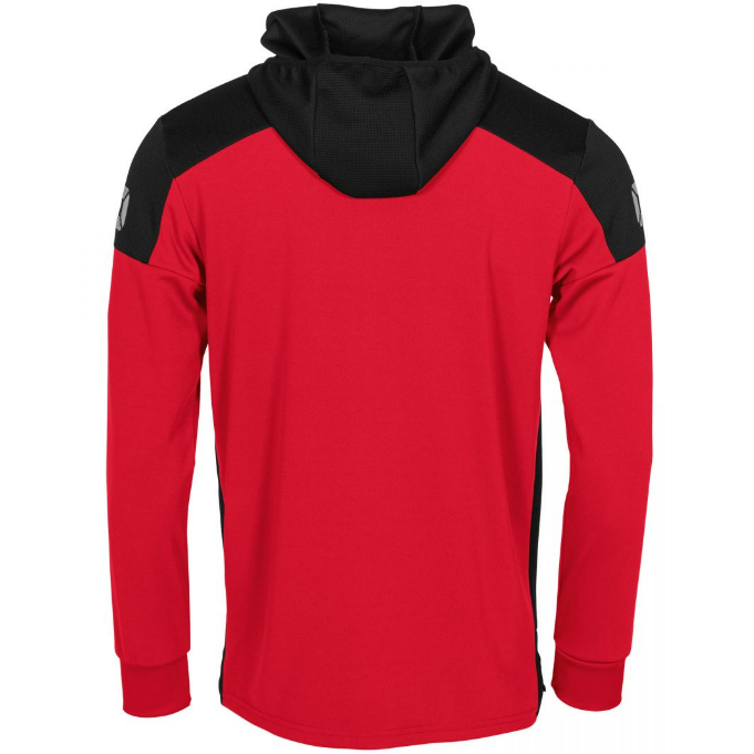 Kuni Kids Hooded Full Zip Top Red/Black